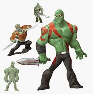 Concept art of Drax.