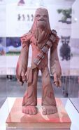 Clay figure models of Chewbacca