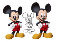 Concept art of Mickey.