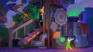 Concept art of an enemy generator in the Inside Out Play Set.