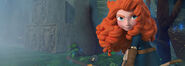 Artwork of Merida in-game.