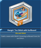 Hangin' Ten Stitch with Surfboard 3.0