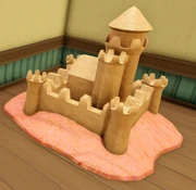 Stitch's Sand Castle