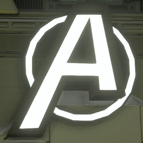 Avengers Logo Wall Lamp