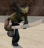 The pirate in-game.