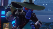 Cad Bane on Coruscant.