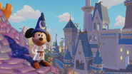 Infinite Sorcerer's Apprentice Mickey on top of Rapunzel's Tower