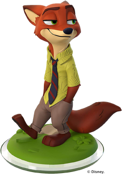 NICK WILDE JUDY HOPPS 3.0 Disney Infinity Characters Zootopia Bunny Fox