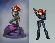 Concept art of Black Widow.