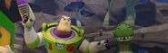 Buzz and Rex in the Toy Story in Space Play Set.