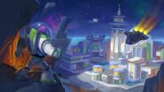 Concept art of Buzz on the Alien Planet.