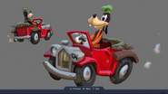 Concept art of Goofy.