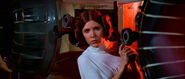 Leia as she appears in Star Wars Episode IV.