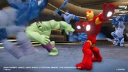 ActionDuo Avengers.png (8.73 MB) Iron Man and Hulk at the start of Marvel's The Avengers Play Set battling Frost Giants.