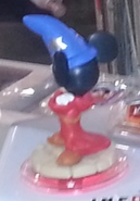 Mickey's figure's backside