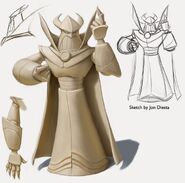 Concept art of Zurg.