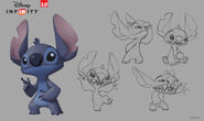 Concept art of Stitch.