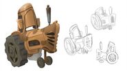 The Tractor's concept art