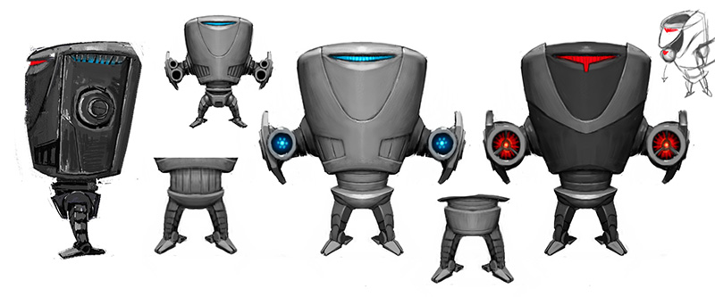 Omnidroids, Pixar Wiki