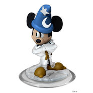 Crystal Sorcerer Mickey's figure.