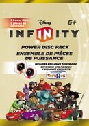 A Toys "R" Us power disc pack from Disney INFINITY.