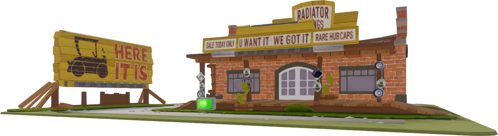 Radiator sales springs curios