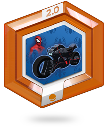 disney infinity black spiderman power disc