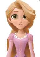 Concept art of Rapunzel.