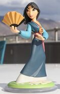 The images of Mulan's figure, leaked from Taobao.