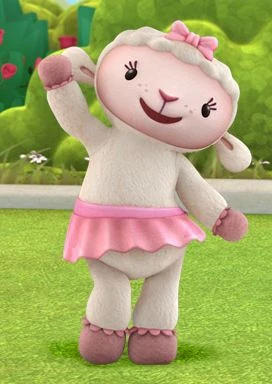 lamb on doc mcstuffins