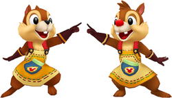 Chip and Dale, Disney Kingdom Hearts Wiki