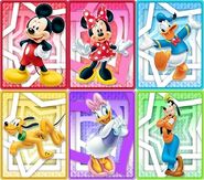 Mickey Mouse and Friends Cards