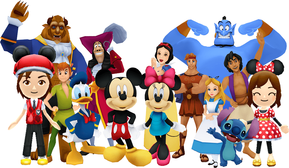 Characters, Disney Magical World Wiki