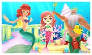 Ariel with his Friends and Mii Photos