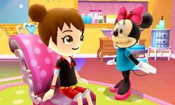 ☊ Ohh. - Minnie Mouse - Disney Magical World - Voices (3DS)