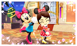 ☊ Ohh. - Minnie Mouse - Disney Magical World - Voices (3DS)