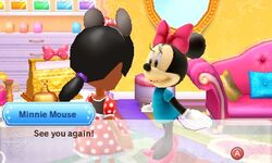 ☊ Ohh. - Minnie Mouse - Disney Magical World - Voices (3DS)