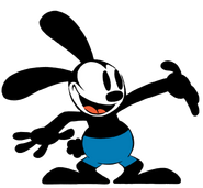 New design of Oswald the Lucky Rabbit