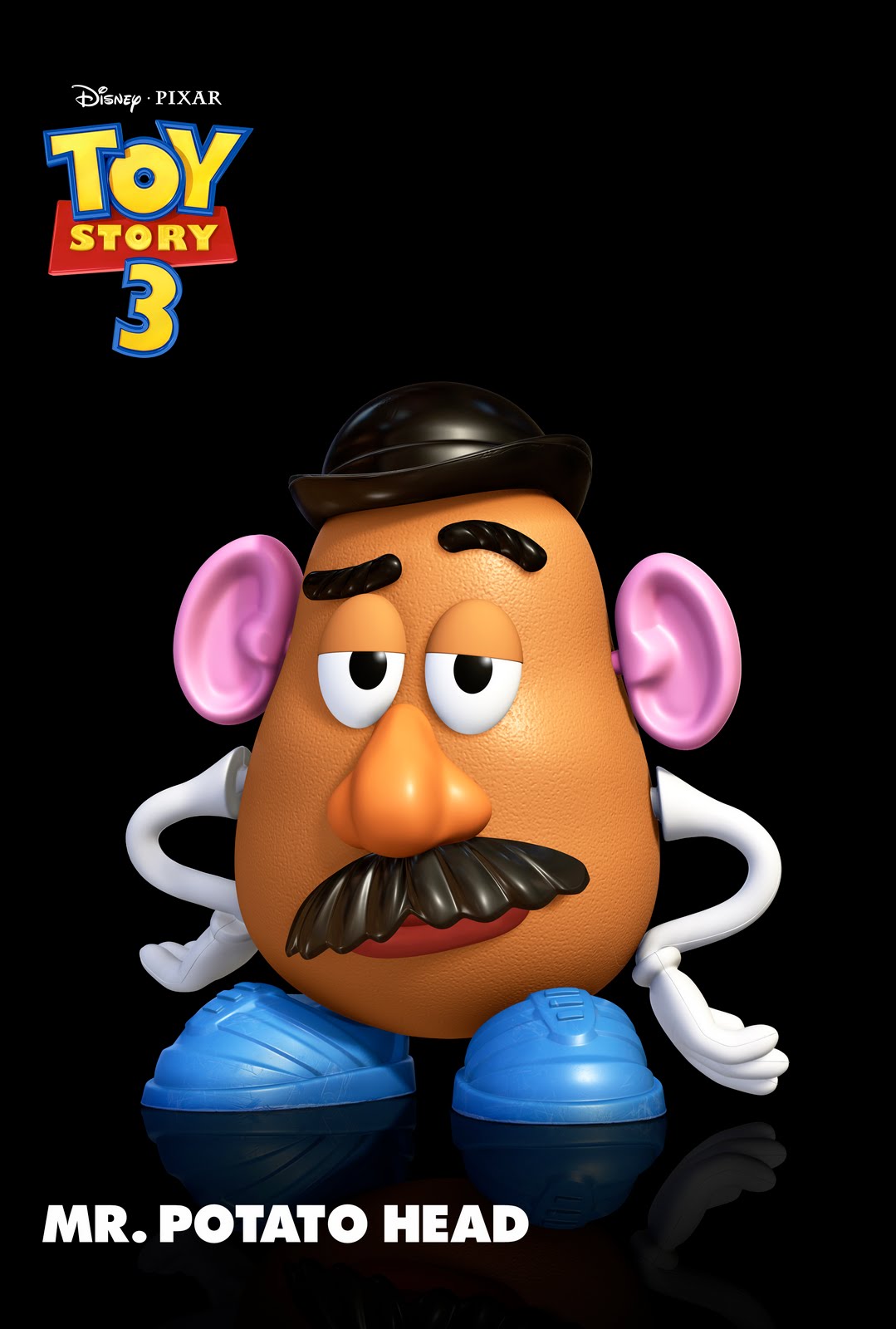 TOY STORY 3 (L-R) Mr. Potato Head, Mrs. Potato Head, Twitch © Disney/Pixar.  All Rights Reserved Stock Photo - Alamy