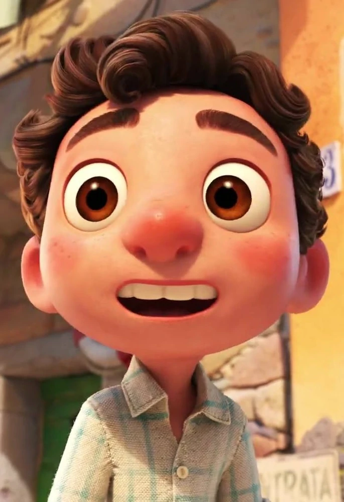 Luca Paguro - Disney Pixar : r/blender