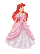 354px-Ariel pink gown