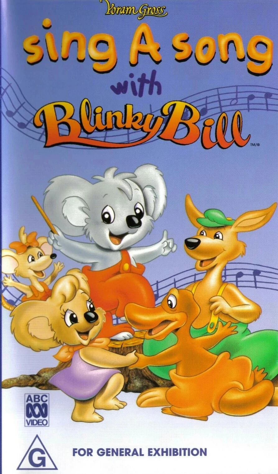 Sing a Song With Blinky Bill Release Date and Reprint and DVD Covers