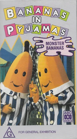 Bananas In Pyjamas Vhs Dvd Gallery Disney Vhs Openings Wiki Fandom