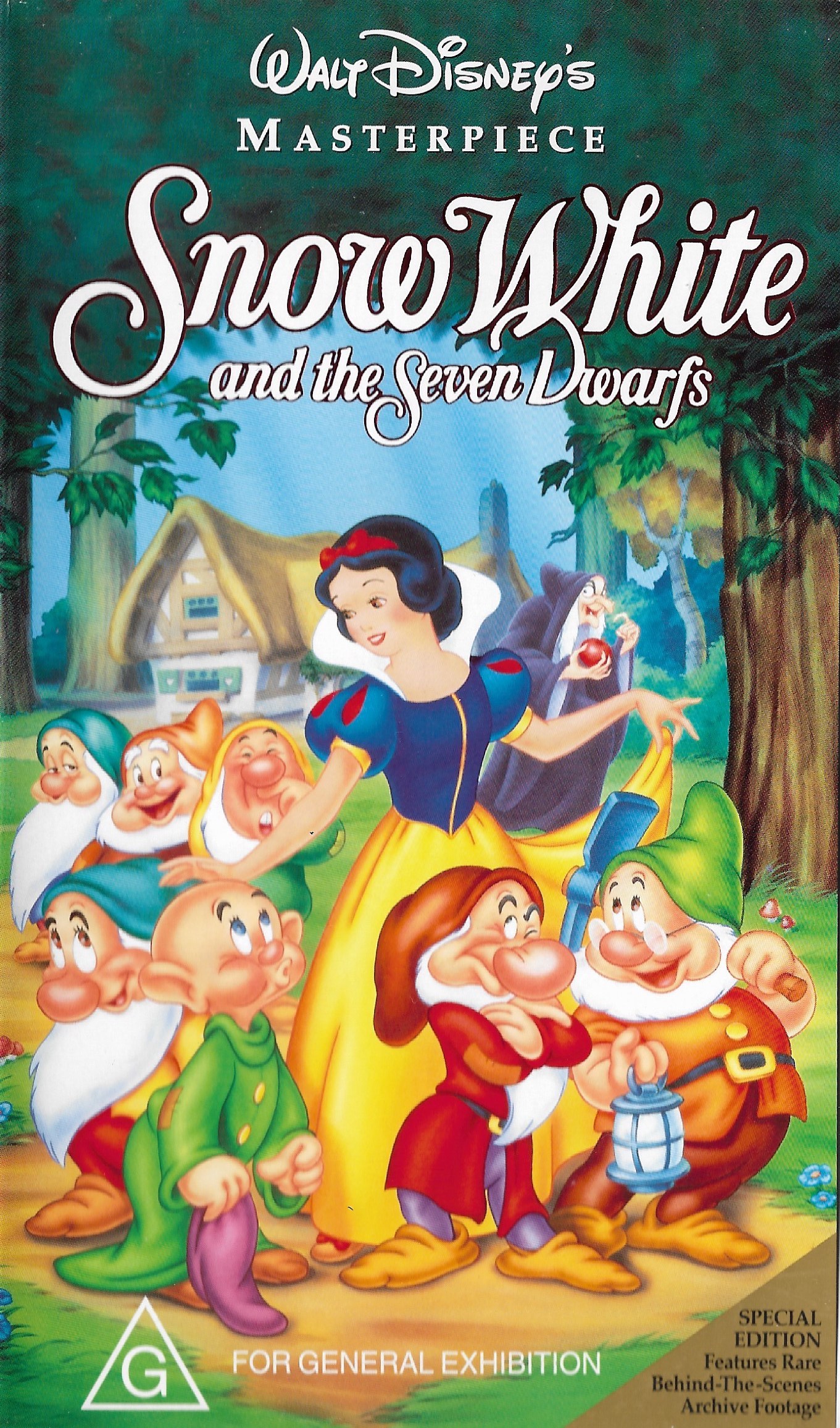 Snow White and the Seven Dwarfs Original Video Release Date Australia