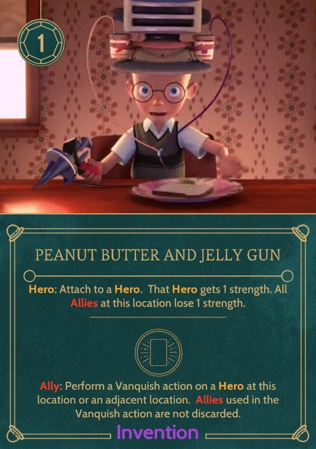 Peanut Butter and Jelly Gun Disney Villainous Homebrew Wiki Fandom