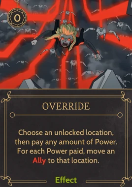 Override | Disney Villainous Homebrew Wiki | Fandom