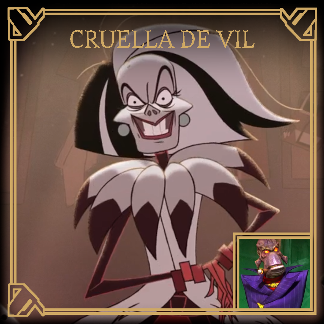 Libreta Disney Villanos Cruella De Vil MGS0000000141