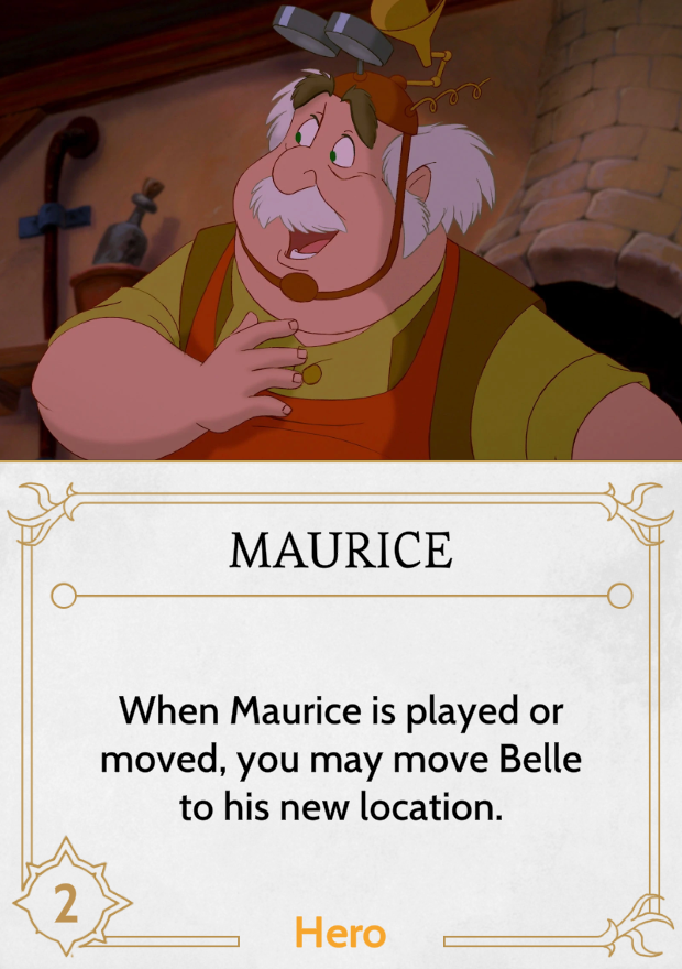 Maurice (Gaston by FailureFactory), Disney Villainous Homebrew Wiki