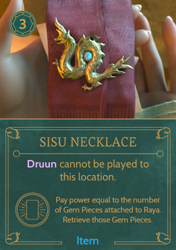 Sisu 2024 necklace raya