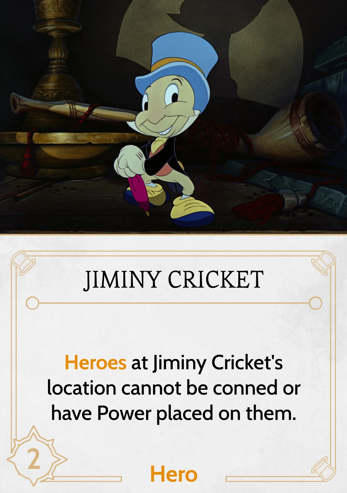 Jiminy Cricket (Honest John) | Disney Villainous Homebrew Wiki